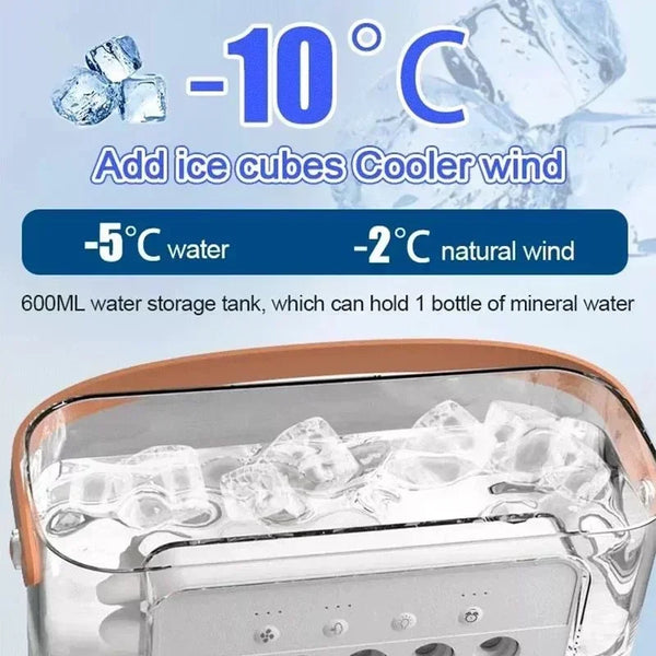 The COLDFAN™ - 3 In 1 Portable Humidifier Fan