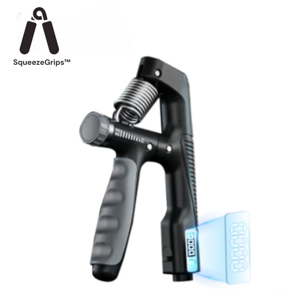 SqueezeGrips™ -  Electron Counting Hand Gripper